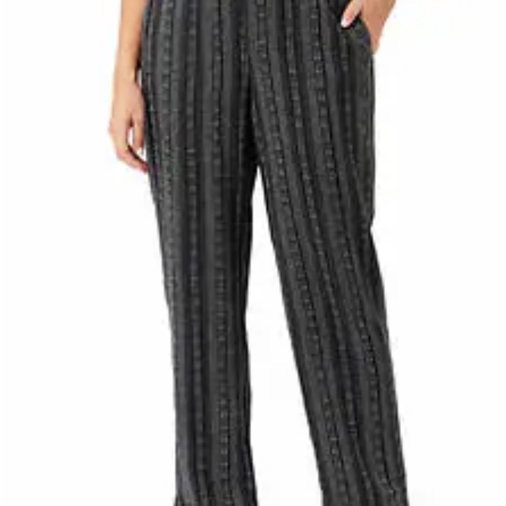 Briggs Ladies' Linen Blend Pant Black